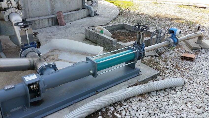 Statore Inoxcaucho in impianto di biogas